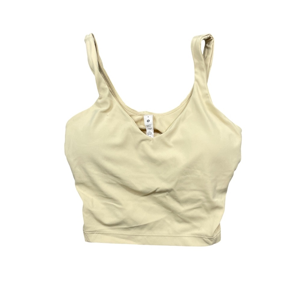 Lululemon 4 Beige Bra Wireless